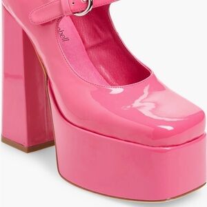 Jeffrey Campbell Bold Pink Platforms
